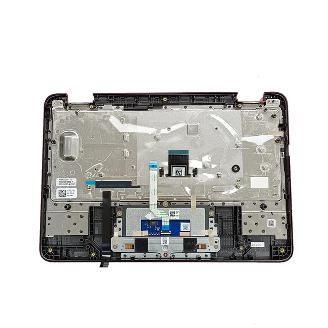 Alt view image 3 of 5 - 9X8D7 09X8D7 Replacement for Dell Chromebook 11 3100 Laptop Upper case Palmrest Assembly Part with Non-Backlit US Keyboard and Touchpad