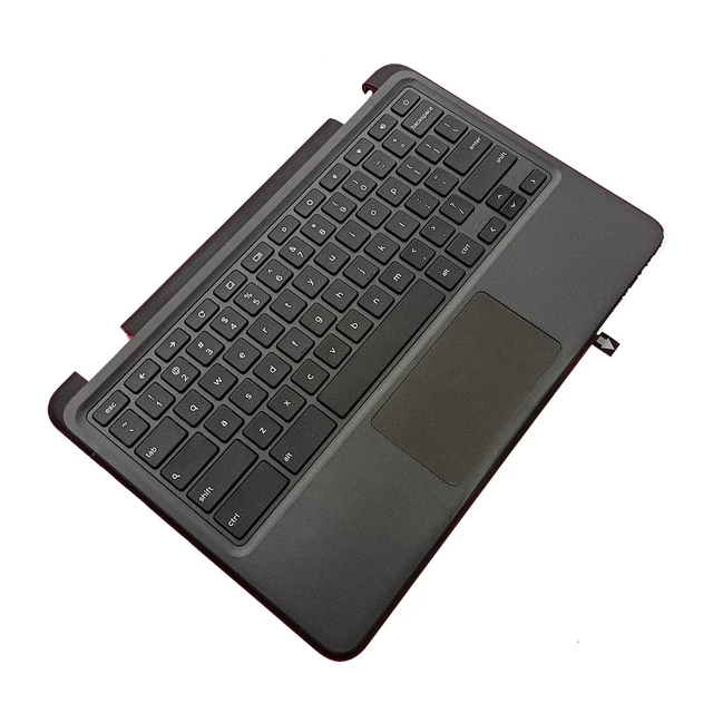 Alt view image 5 of 5 - 9X8D7 09X8D7 Replacement for Dell Chromebook 11 3100 Laptop Upper case Palmrest Assembly Part with Non-Backlit US Keyboard and Touchpad