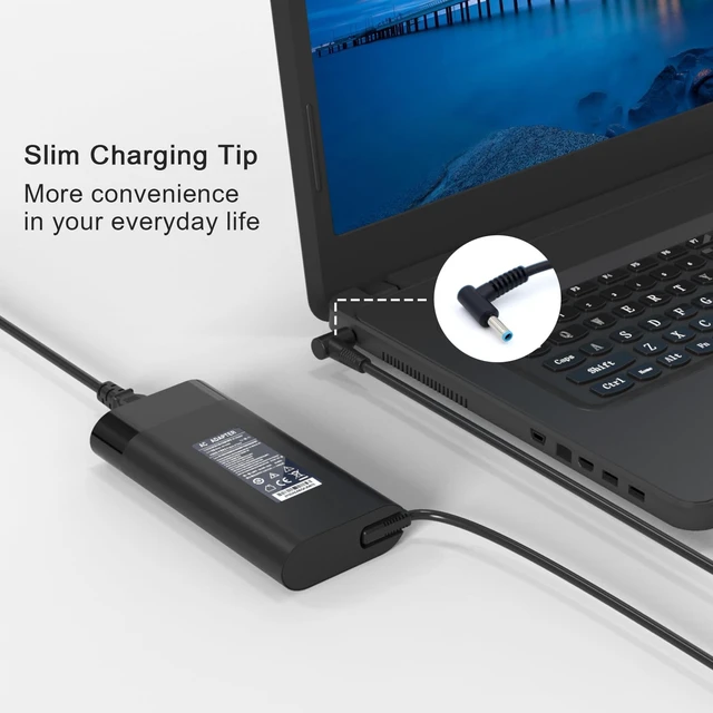 Alt view image 5 of 5 - HotTopStar 200W Laptop Charger for HP Victus Gaming15 16 Omen 15 17 Pavilion Gaming 15 16 17 ZBook Fury Create Studio 15 17 G5 G6 G7 G8 G9 G10 TPN-DA10 L00895-003 L00818-850 Power Adapter