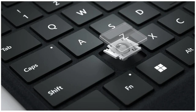 Alt view image 4 of 5 - Microsoft Surface Pro Signature Keyboard with Microsoft Surface Slim Pen 2 - Platinum