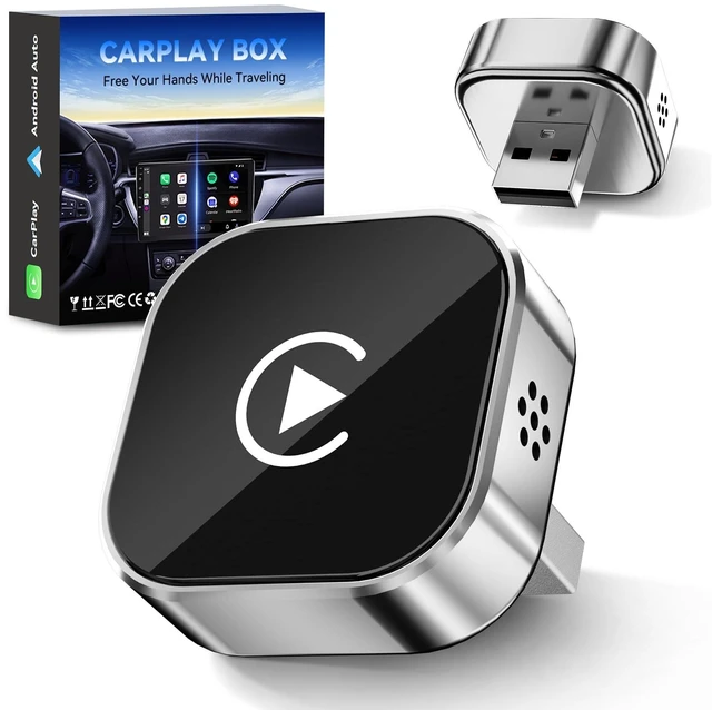 Main image of 2026 Wireless Car Adapter - Universal Smart Screen Converter, USB-C/Type-C,Plug & Play, Zero Delay Needs Built-in Vehicle System (Silver)