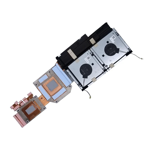 Alt view image 4 of 5 - Replacement for Dell Precision 7770 M7770 CPU GPU Cooling Fan with Heatsink Thermal Module 0RPD7J/06VJDM/0HN24M RPD7J/6VJDM/HN24M AT3MN005ZCL
