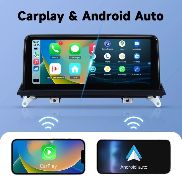 Alt view image 5 of 5 - RicoRich 10.25" Linux Screen for BMW X5 X6 E70 E71 CIC 2010-2013