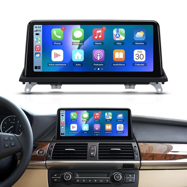 Alt view image 2 of 5 - RicoRich 10.25" Linux Screen for BMW X5 X6 E70 E71 CIC 2010-2013