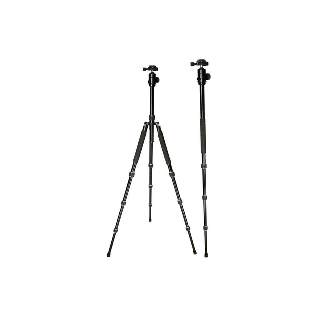 Alt view image 2 of 5 - VidPro AT-72 VentureMaxx 72" Professional 4-Section Twist-Lock Aluminum Travel Tripod with Quick Release Ball Head, 20 lbs Capacity
