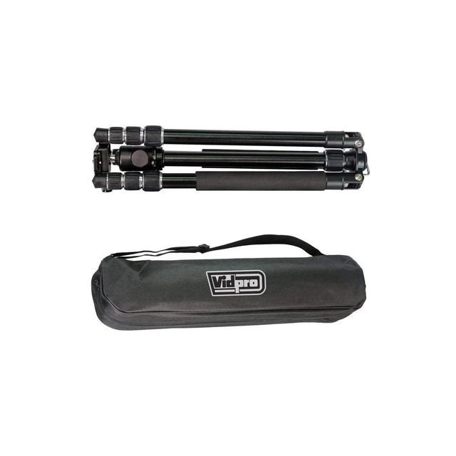 Alt view image 3 of 5 - VidPro AT-72 VentureMaxx 72" Professional 4-Section Twist-Lock Aluminum Travel Tripod with Quick Release Ball Head, 20 lbs Capacity