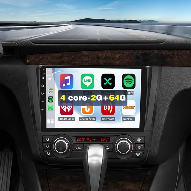 Main image of 4Core+64G Car Radio for BMW 1 Series E87 E81 E82 E88 2008-2012 (Auto A/C)