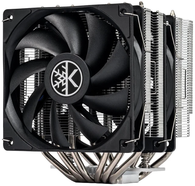 Main image of KINGCOOL CRYO Titan SE 120mm Dual-Tower CPU Air Cooler 260W TDP PC Cooler