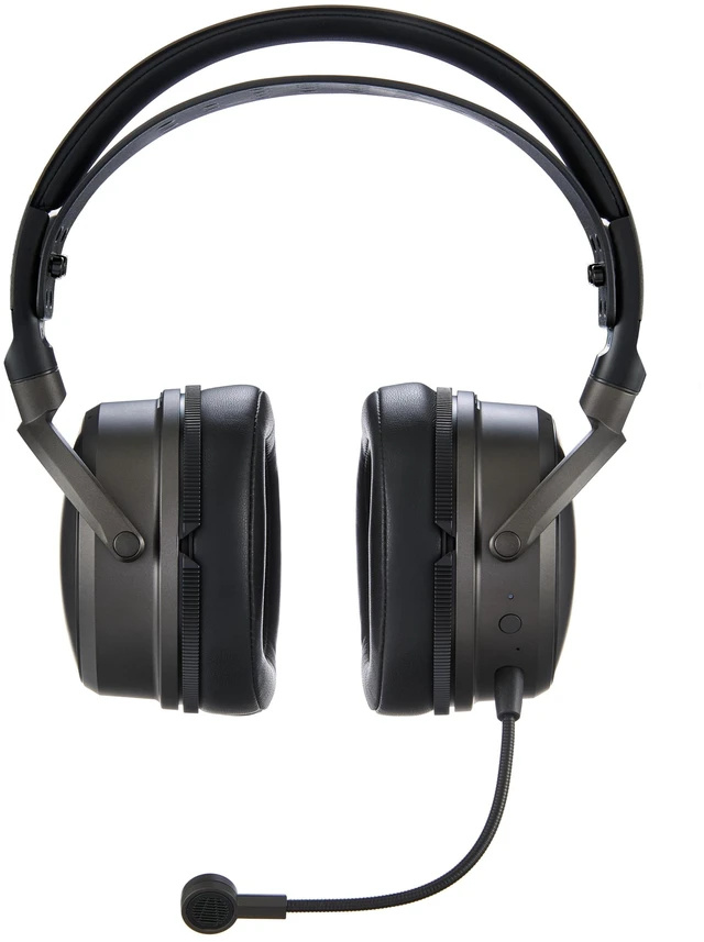 Main image of Audeze Maxwell 2 for Xbox, PC, Mac, Switch, and PlayStation (new Version 2026) 80 Hours Battery Life, Low-Latency Bluetooth, Dark Gray with Microsoft Security chip