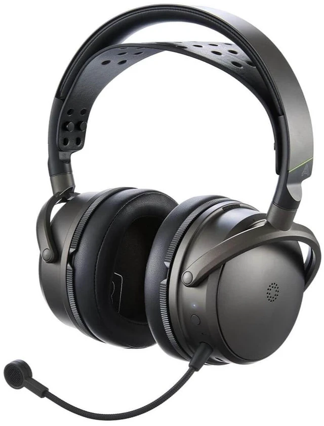 Alt view image 4 of 4 - Audeze Maxwell 2 for Xbox, PC, Mac, Switch, and PlayStation (new Version 2026) 80 Hours Battery Life, Low-Latency Bluetooth, Dark Gray with Microsoft Security chip