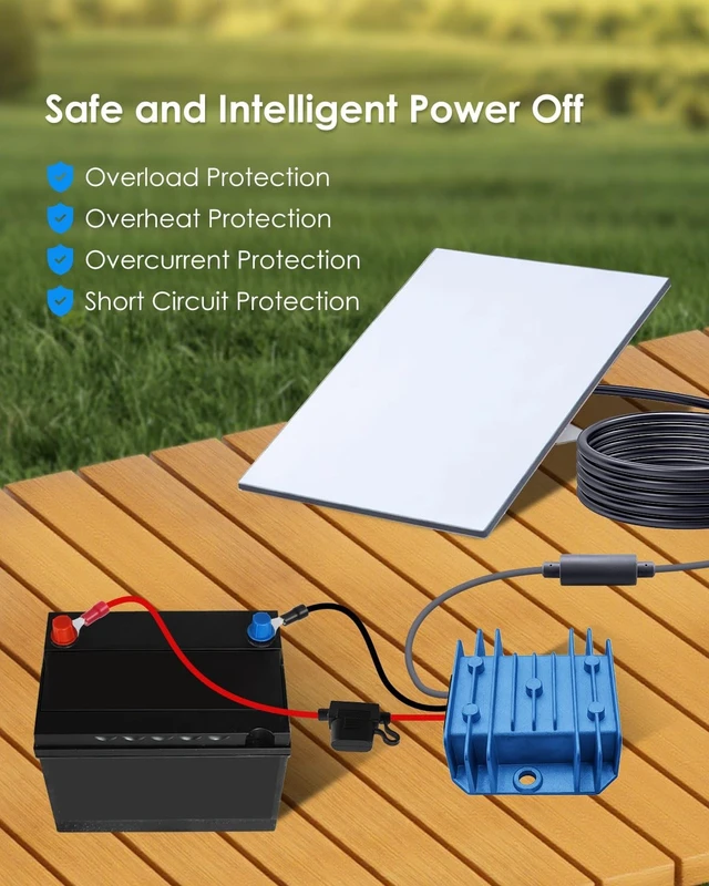 Alt view image 4 of 5 - Starlink Mini 12V to 30V Step Up Converter with DC Female Plug, Blue