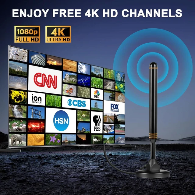 Alt view image 2 of 5 - TV Antenna Indoor for Smart TV HD Digital TV Antennas for Local Channels