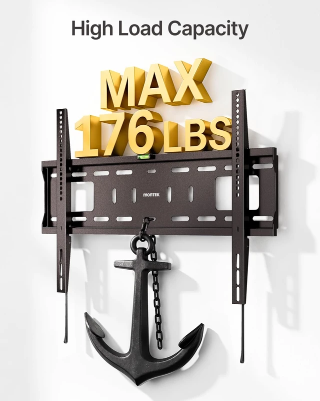 Alt view image 4 of 5 - monTEK Outdoor Weatherproof TV Wall Mount for 37-86" TVs up to 176lbs,Fixed