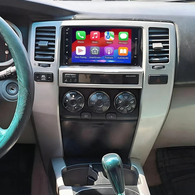 Main image of 7 Car Stereo Radio for Toyota 4Runner 2003 2004 2005 2006 2007 2008 2009, Touch Screen Wireless Carplay Android 14 Auto with Head Unit WiFi GPS Bluetooth AHD Backup Camera Microphone