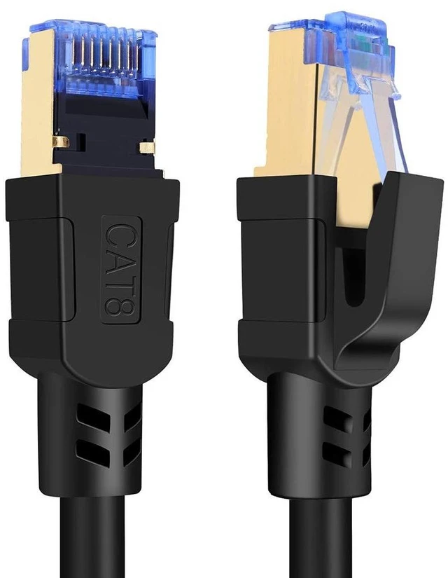 Main image of SEPWIK Cat8 Ethernet Cable, High Speed Cat 8 Network Ethernet Patch Internet Cable with Gold Plated RJ45 Connector, Compatible with Cat7 Cat6, Gigabit S/FTP LAN Wire