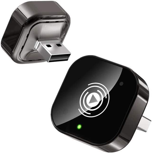 Main image of Auto-Connected Wireless Carplay Adapter for iPhone, Vesperhaze Plug&Play Carplay Wireless Adapter with BT5.3 & Dual-Band WiFi-No Latency, Stable Fit for Cars, for Apple iPhone iOS 10+,Gr