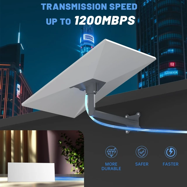 Alt view image 3 of 5 - Starlink Cable, 30FT/10M Replacement Star Link Gen 3/V5/4/4X/Mini Cable