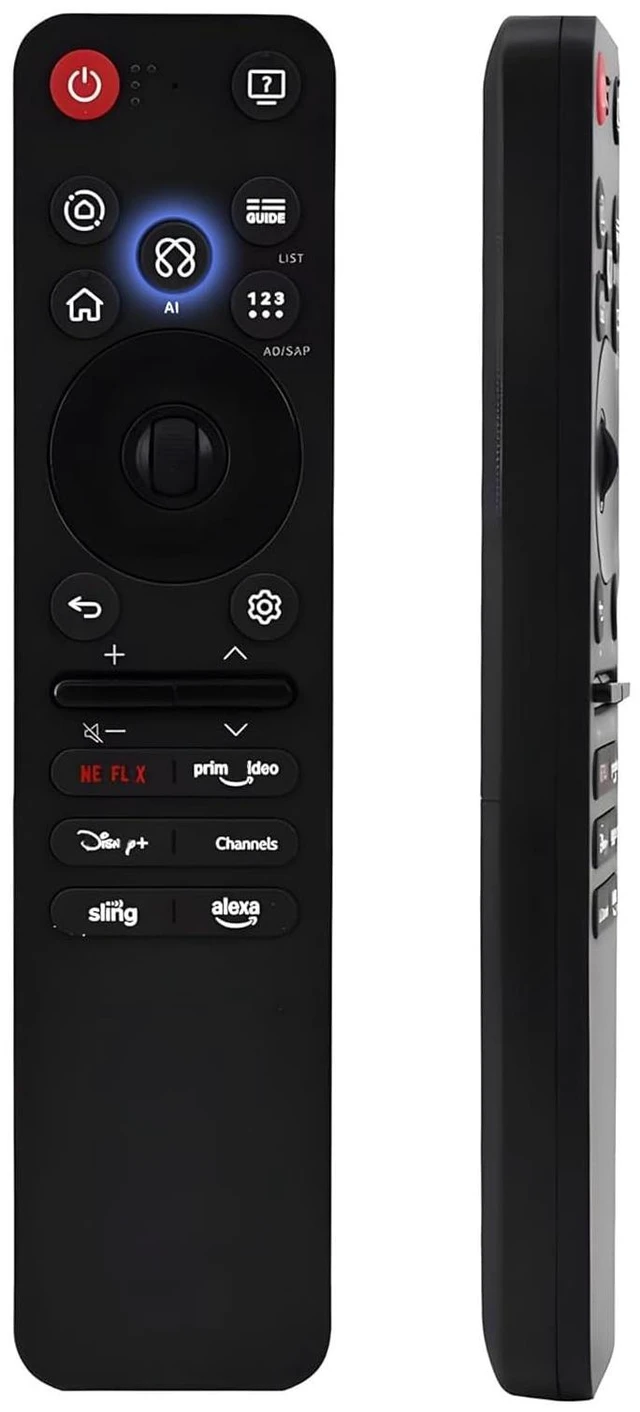 Main image of Replacement for LG MR25GA AI Magic Remote Control for LG Smart TVs OLED QNED UHD NanoCell G5, C5, B5, 92A, 85A, 80A, UA77 Series 65QNED85AAA 75QNED85AAA 86QNED85AUA with AI, Pointer and Alexa Voice