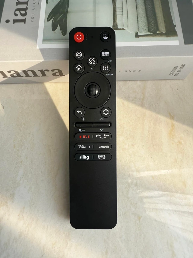 Alt view image 3 of 5 - Replacement for LG MR25GA AI Magic Remote Control for LG Smart TVs OLED QNED UHD NanoCell G5, C5, B5, 92A, 85A, 80A, UA77 Series 65QNED85AAA 75QNED85AAA 86QNED85AUA with AI, Pointer and Alexa Voice