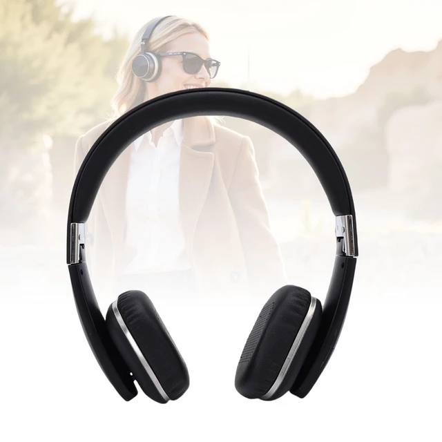 Alt view image 4 of 5 - OPPWONG Wireless Headphones, Over Ear Headphones, Foldable Lightweight Stereo Headset, Ideal for Travel Smartphone Computer Laptop, Support Dual Device Simultaneously (Black)