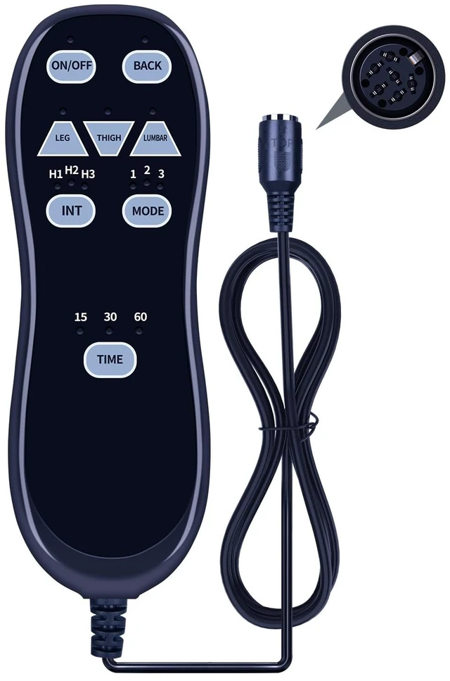 Main image of Snrigw Replacement Remote Control for Amazingooh Flamaker 6-Pin Rocking Recliner Power Lift Chairs with 15min/30min/60min Timer
