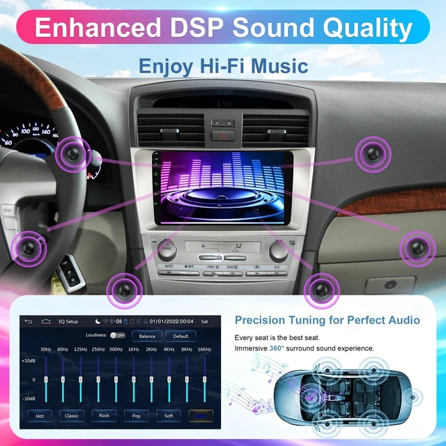 Alt view image 5 of 5 - Car Radio Stereo for Toyota Camry 2007 2008 2009 2010 2011(Not Fit JBL)