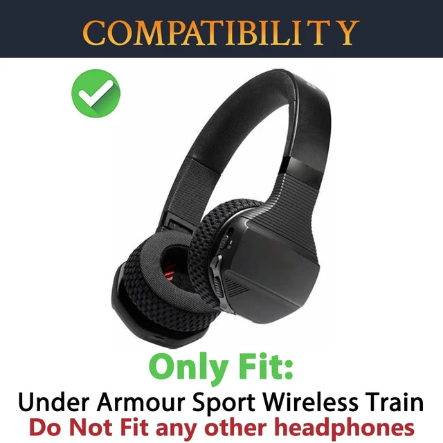 Alt view image 2 of 5 - SOULWIT Earpads for JBL Under Armour Sport Wireless Train - Black
