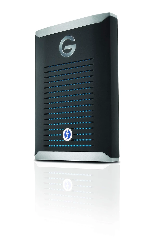 Alt view image 3 of 5 - G-Technology 1TB G-DRIVE Mobile Pro SSD Portable Professional Grade External Storage - Thunderbolt 3 - 0G10311-1