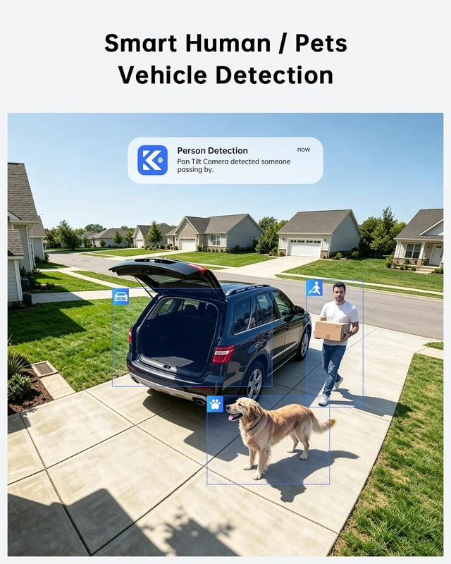 Alt view image 5 of 5 - ELYSOO 4K Solar Security Cameras Wireless Outdoor Home System, 4-Cam Kit