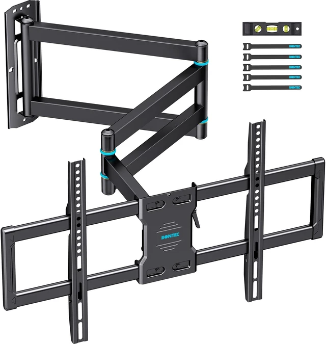 Main image of BONTEC Long Arm Corner TV Wall Mount for Most 42-75 Inch TVs