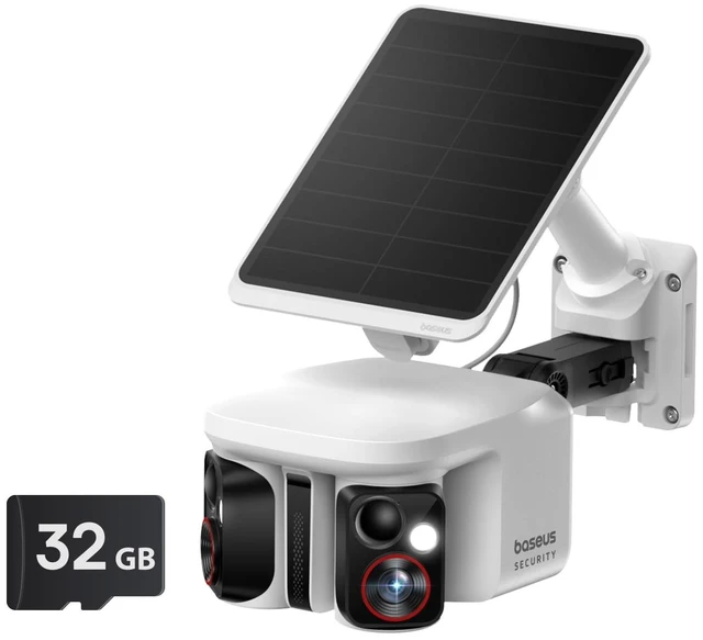 Main image of Baseus X1 Pro 3K Dual-Lens AI Solar Camera Outdoor Wireless No Monthly Fee