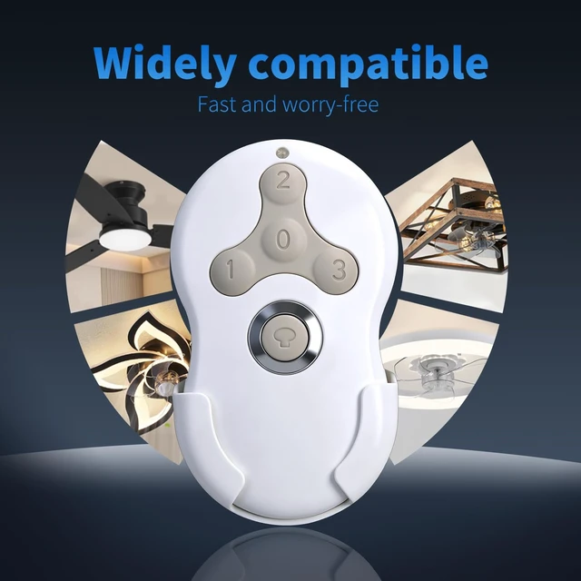 Alt view image 3 of 5 - Snrigw Replace Remote Kit for Hunter 99122/99123/RAN003/K047402 Ceiling Fan