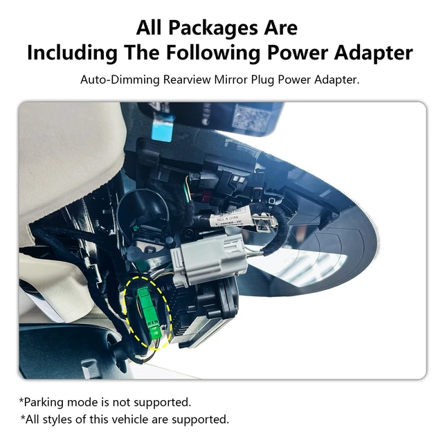 Alt view image 3 of 5 - Mangoal 4K Dash Cam Custom for Volvo Polestar 2, 2021 2022 2023 2024