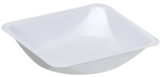 Main image of WaysideLab Antistatic Weighing Dishes, 7ml, Polystyrene, Neutral Color, Flat Bottom, Disposable Case of 500