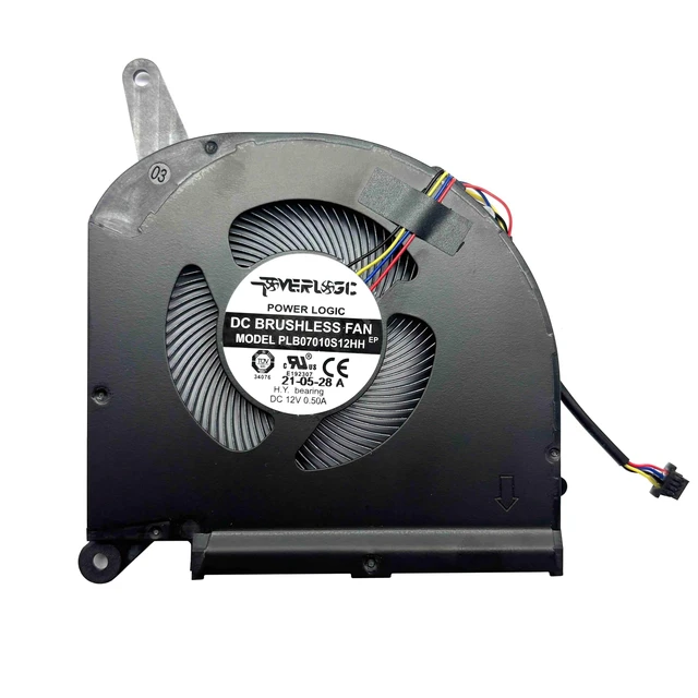 Alt view image 5 of 5 - BestParts CPU+GPU Cooling Fan Replacement for Gigabyte AERO 15 (Intel 9th Gen), for AERO 15S SA / 15S WA/XA / 15 SA/XA, P/N: RP75XA, PLB07010S12HH (Not OLED Version)