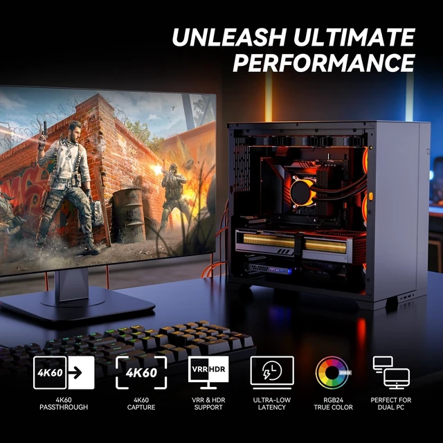 Alt view image 3 of 5 - ezcap334P 4K PCIe Video Capture Card, 4K60 & 1080p240 Capture