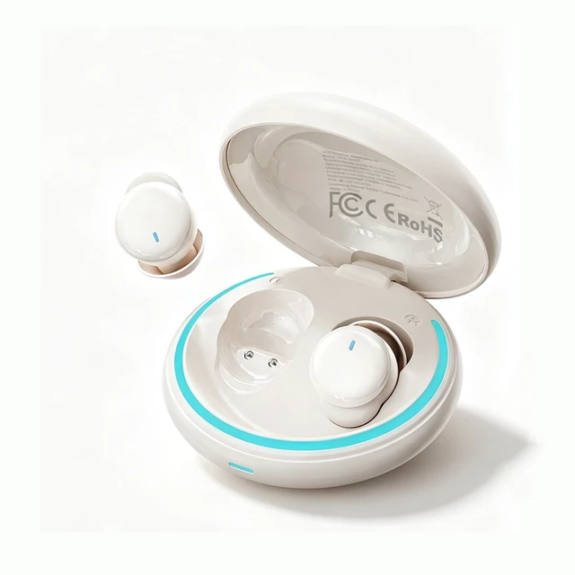 Main image of NE92 Sleep Earbuds, Ultra-Mini Side Sleeper Earbuds 3g, Bluetooth 6.0, 40Hrs, Hi-Fi Stereo Sound Mini Invisible Earplugs for Side Sleepers Small Ear Buds, Wireless Headphones for Travel & Busin