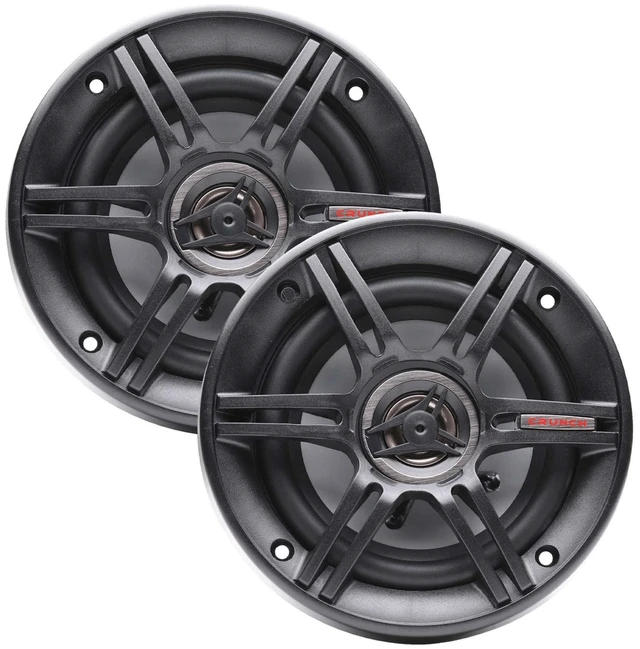 Main image of Crunch CS Series 6.5 Inch 300W 3-Way Coaxial Car Speakers, Pair