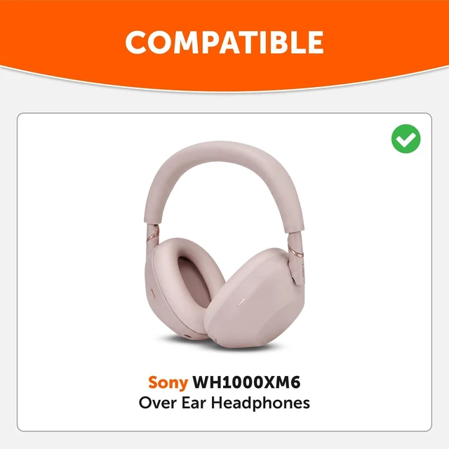 Alt view image 2 of 5 - WC PadZ XM6 - Premium Replacement Earpads for Sony WH-1000XM6