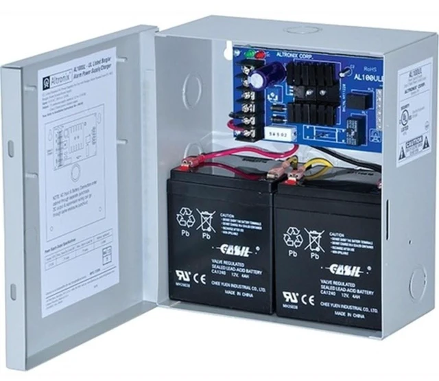 Main image of ALTRONIX AL100UL 12 VDC, 75 AMP, Batteries Sold Separately, BC100 Enclosure, Linear Power Supply/Charger, Single Class 2 Output