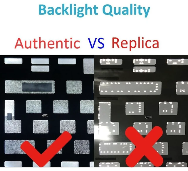 Alt view image 4 of 5 - iPartsleader Backlight with Keyboard US English for MacBook Air A3113 (13-inch,M3,2024) ANSI U.S. Layout Backlit+Keyboard Screws+Screwdriver EMC 8611 (Black)