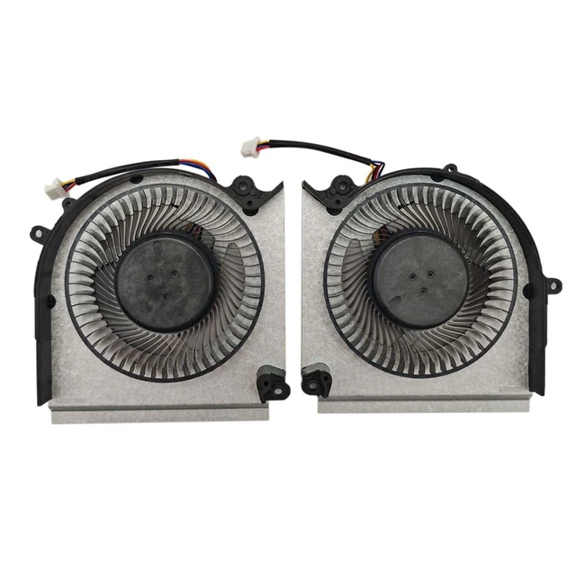 Alt view image 2 of 4 - BestParts New CPU+GPU Cooling Fan Replacement for MSI Vector 16 HX A13VHG A13VIG, A14VGG A14VFG A14VIG, MS-15M1 MS-15M2, P/N: PABD1A010SHR N509, PABD1A010SHL N510
