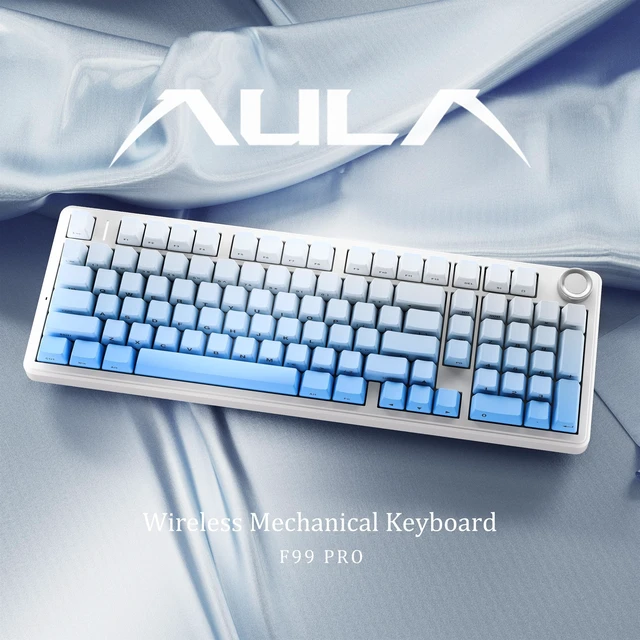 Alt view image 2 of 5 - OIXOC x Aula F99 Pro 99% Hot-Swappable Mechanical Gaming Keyboard