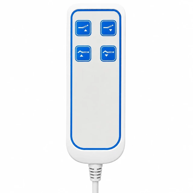 Alt view image 5 of 5 - Replacement for Sleep Number 360 Flexfit Adjustable Base (Attached Remote) Wired Remote Control Model HB12018-00 (Oct 2021 to Dec 2022)