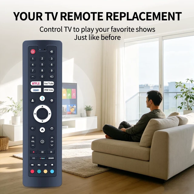 Alt view image 2 of 5 - Voice Remote for SYLVOX Deck Pro 2.0, Pool Pro 2.0, QLED Series Outdoor TV
