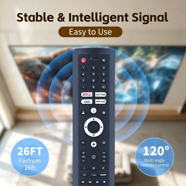 Alt view image 4 of 5 - Voice Remote for SYLVOX Deck Pro 2.0, Pool Pro 2.0, QLED Series Outdoor TV