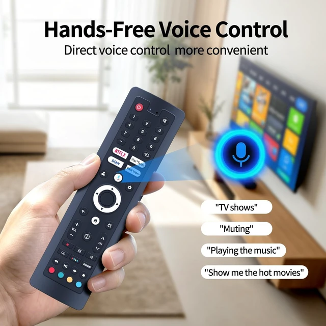 Alt view image 3 of 5 - Voice Remote for SYLVOX Deck Pro 2.0, Pool Pro 2.0, QLED Series Outdoor TV