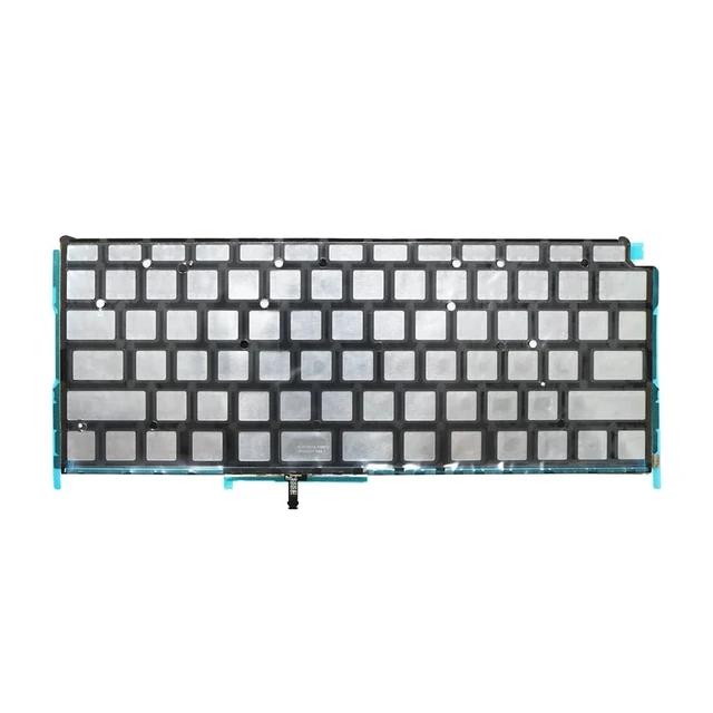 Alt view image 4 of 5 - iPartsleader Backlit Backlight with Keyboard US English Replacement for MacBook Air A2337 (M1,13-inch,2020) ANSI U.S. Layout Backlight+Keyboard Screws (Not fit A2179)