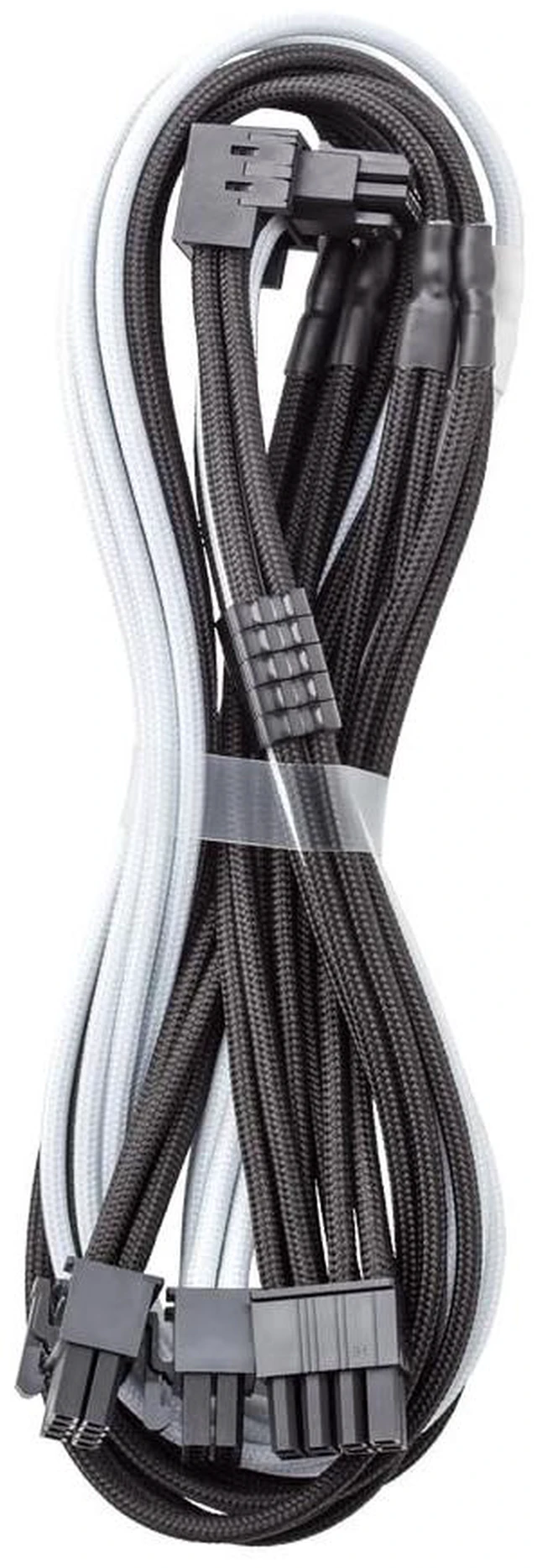 Main image of CableMod Pro ModFlex 12V-2x6 PCIe Cable for ASUS (Blk+Wht, 3 x 8p, 90 A)