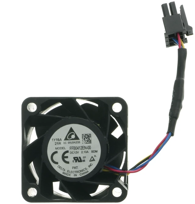 Main image of Server Fan Module Replacement for HP ProLiant DL120 Gen10 / DL160 Gen10, P/N 855827-001 878937-001 878537-001, Fan Model FFB0412EN-00, DC 12V 2.1A, 6-Pin (5-Wire)